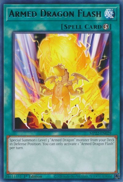 Armed Dragon Flash (MP22-EN029) [2022 Tin of the Pharaoh's Gods]