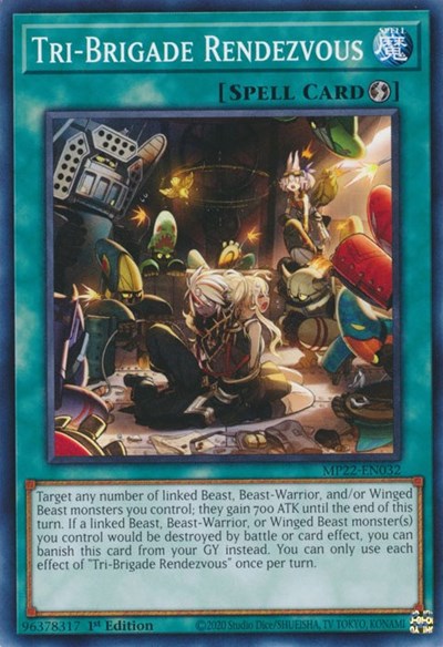 Tri-Brigade Rendezvous (MP22-EN032) [2022 Tin of the Pharaoh's Gods]