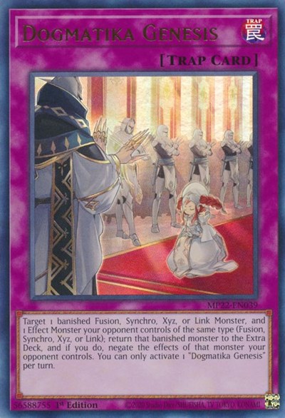 Dogmatika Genesis (MP22-EN039) [2022 Tin of the Pharaoh's Gods]
