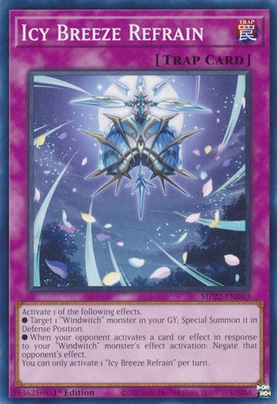 Icy Breeze Refrain (MP22-EN040) [2022 Tin of the Pharaoh's Gods]