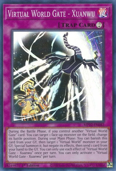 Virtual World Gate - Xuanwu (MP22-EN042) [2022 Tin of the Pharaoh's Gods]