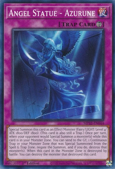Angel Statue - Azurune (MP22-EN044) [2022 Tin of the Pharaoh's Gods]