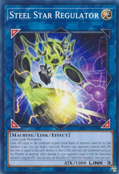 Steel Star Regulator (MP22-EN048) [2022 Tin of the Pharaoh's Gods]