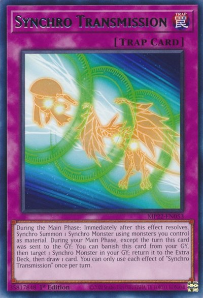 Synchro Transmission (MP22-EN053) [2022 Tin of the Pharaoh's Gods]