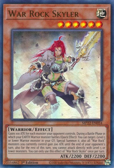 War Rock Skyler (MP22-EN054) [2022 Tin of the Pharaoh's Gods]