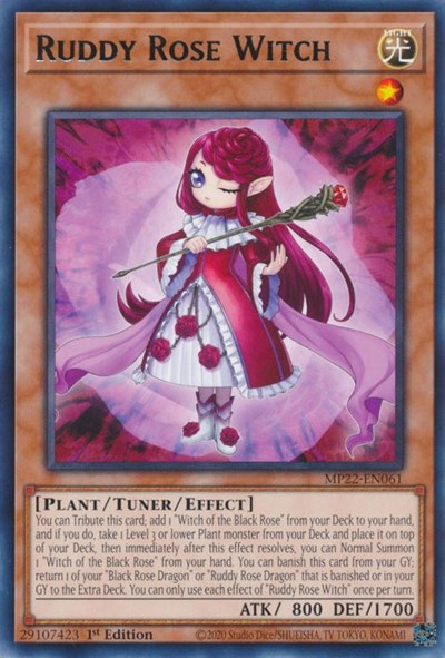 Ruddy Rose Witch (MP22-EN061) [2022 Tin of the Pharaoh's Gods]