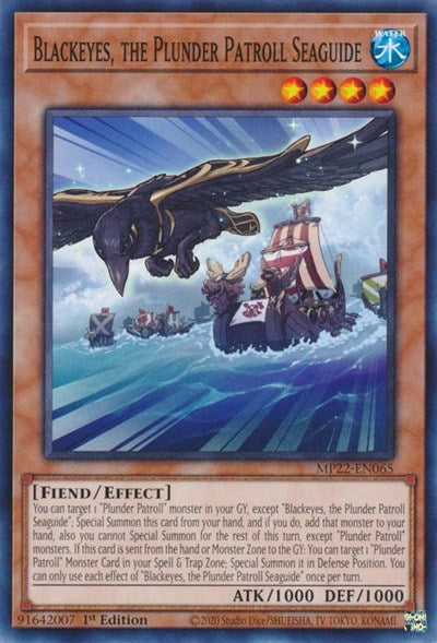 Blackeyes, the Plunder Patroll Seaguide (MP22-EN065) [2022 Tin of the Pharaoh's Gods]