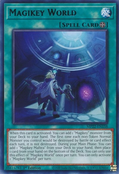 Magikey World (MP22-EN158) [2022 Tin of the Pharaoh's Gods]