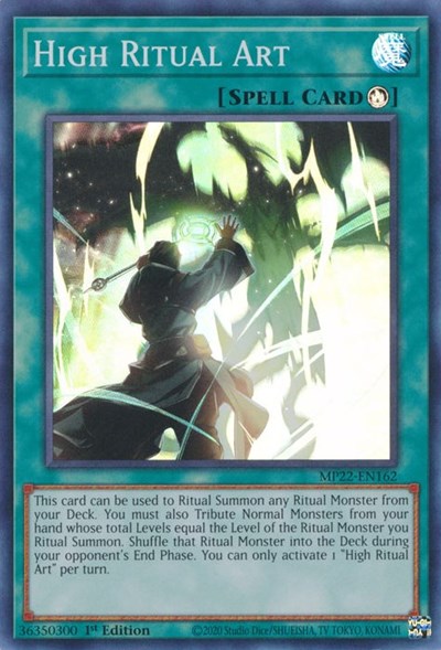 High Ritual Art (MP22-EN162) [2022 Tin of the Pharaoh's Gods]