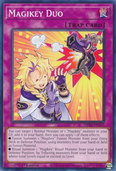 Magikey Duo (MP22-EN167) [2022 Tin of the Pharaoh's Gods]