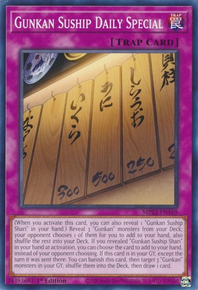 Gunkan Suship Daily Special (MP22-EN169) [2022 Tin of the Pharaoh's Gods]