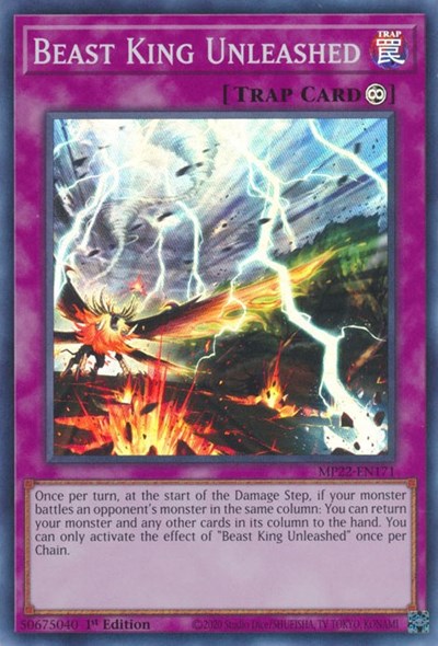 Beast King Unleashed (MP22-EN171) [2022 Tin of the Pharaoh's Gods]