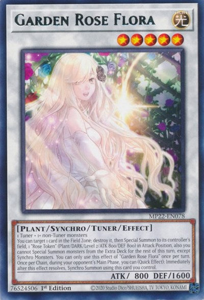 Garden Rose Flora (MP22-EN078) [2022 Tin of the Pharaoh's Gods]