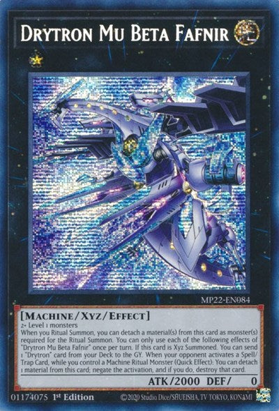 Drytron Mu Beta Fafnir (MP22-EN084) [2022 Tin of the Pharaoh's Gods]