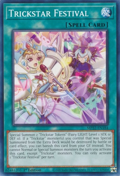 Trickstar Festival (MP22-EN184) [2022 Tin of the Pharaoh's Gods]
