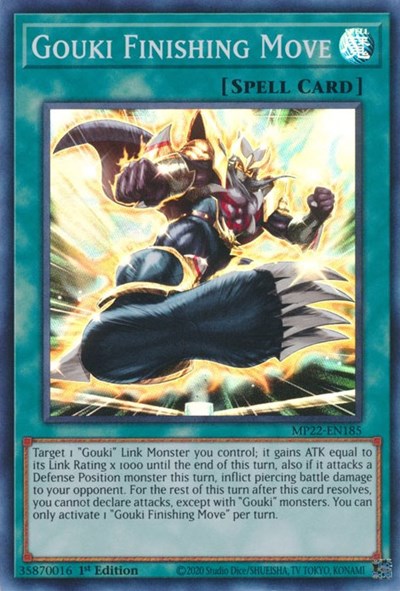 Gouki Finishing Move (MP22-EN185) [2022 Tin of the Pharaoh's Gods]