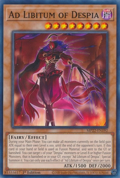 Ad Libitum of Despia (MP22-EN192) [2022 Tin of the Pharaoh's Gods]