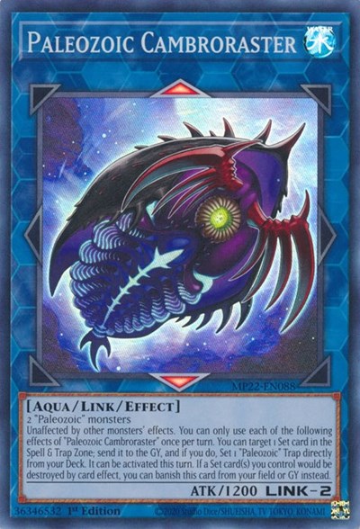 Paleozoic Cambroraster (MP22-EN088) [2022 Tin of the Pharaoh's Gods]