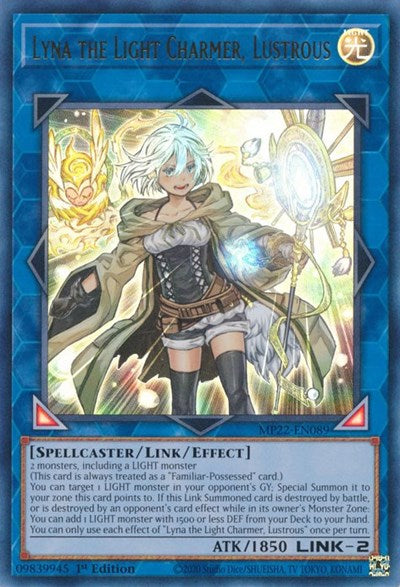 Lyna the Light Charmer, Lustrous (MP22-EN089) [2022 Tin of the Pharaoh's Gods]