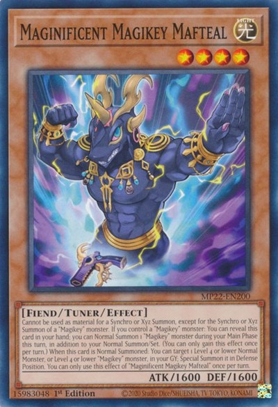 Maginificent Magikey Mafteal (MP22-EN200) [2022 Tin of the Pharaoh's Gods]