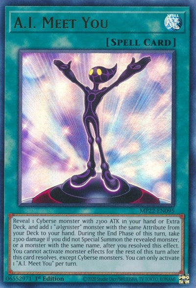 A.I. Meet You (MP22-EN095) [2022 Tin of the Pharaoh's Gods]