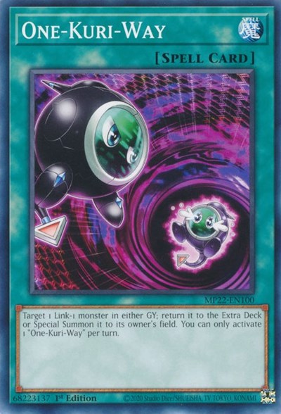 One-Kuri-Way (MP22-EN100) [2022 Tin of the Pharaoh's Gods]