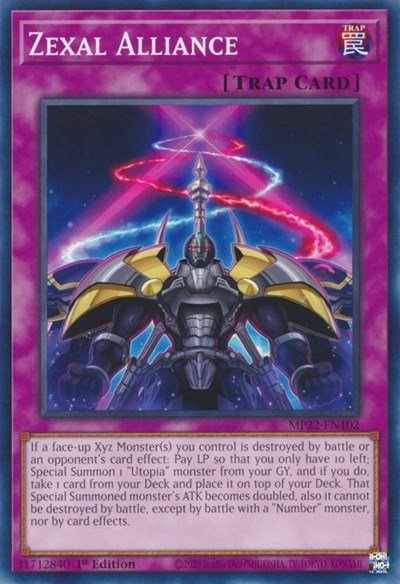 Zexal Alliance (MP22-EN102) [2022 Tin of the Pharaoh's Gods]