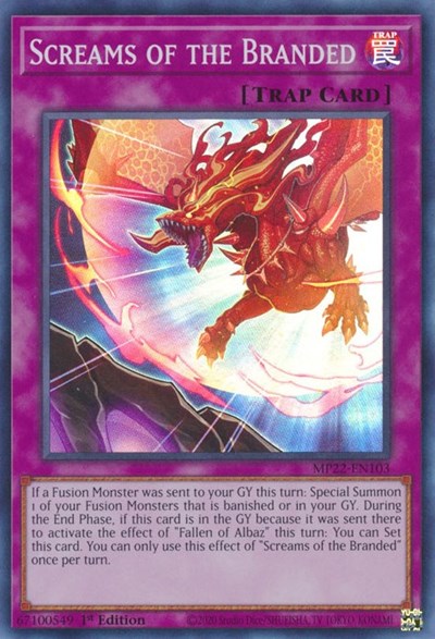 Screams of the Branded (MP22-EN103) [2022 Tin of the Pharaoh's Gods]