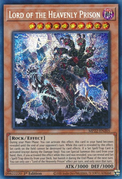 Lord of the Heavenly Prison (MP22-EN205) [2022 Tin of the Pharaoh's Gods]