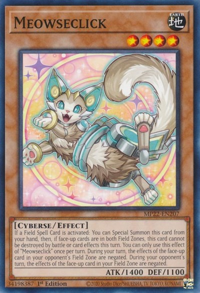 Meowseclick (MP22-EN207) [2022 Tin of the Pharaoh's Gods]