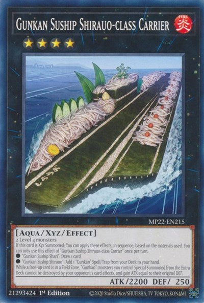 Gunkan Suship Shirauo-class Carrier (MP22-EN215) [2022 Tin of the Pharaoh's Gods]