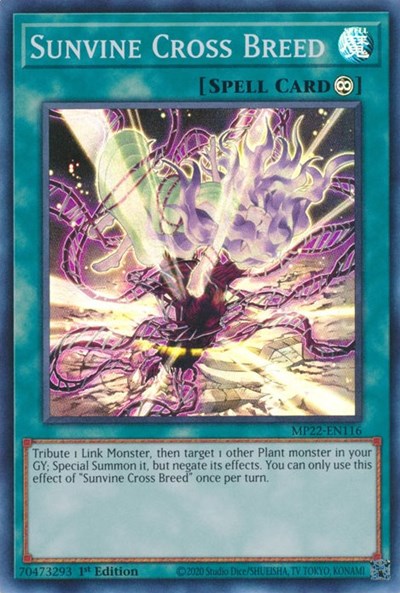 Sunvine Cross Breed (MP22-EN116) [2022 Tin of the Pharaoh's Gods]