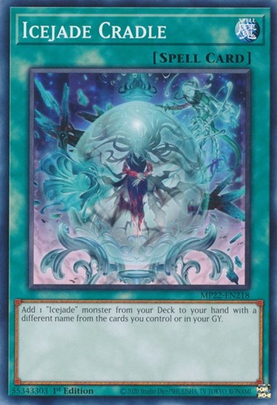 Icejade Cradle (MP22-EN218) [2022 Tin of the Pharaoh's Gods]