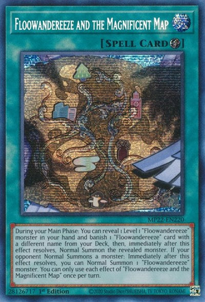 Floowandereeze and the Magnificent Map (MP22-EN220) [2022 Tin of the Pharaoh's Gods]