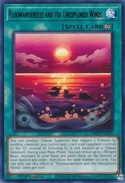 Floowandereeze and the Unexplored Winds (MP22-EN221) [2022 Tin of the Pharaoh's Gods]
