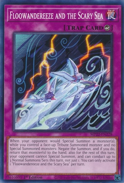 Floowandereeze and the Scary Sea (MP22-EN228) [2022 Tin of the Pharaoh's Gods]