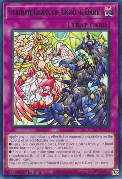 Stained Glass of Light & Dark (MP22-EN230) [2022 Tin of the Pharaoh's Gods]
