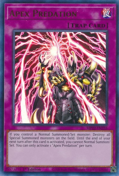 Apex Predation (MP22-EN235) [2022 Tin of the Pharaoh's Gods]
