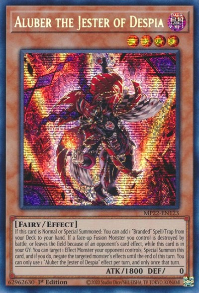 Aluber the Jester of Despia (MP22-EN123) [2022 Tin of the Pharaoh's Gods]