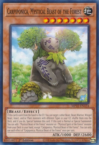 Carpiponica, Mystical Beast of the Forest (MP22-EN134) [2022 Tin of the Pharaoh's Gods]