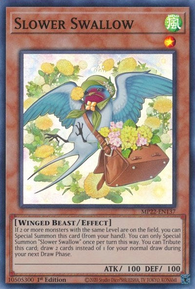Slower Swallow (MP22-EN137) [2022 Tin of the Pharaoh's Gods]