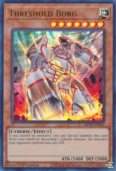 Threshold Borg (MP22-EN246) [2022 Tin of the Pharaoh's Gods]