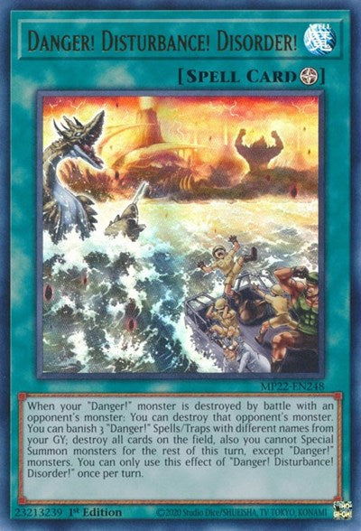Danger! Disturbance! Disorder! (MP22-EN248) [2022 Tin of the Pharaoh's Gods]