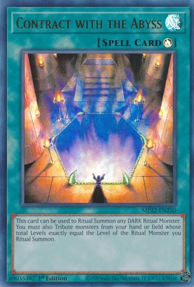 Contract with the Abyss (MP22-EN250) [2022 Tin of the Pharaoh's Gods]