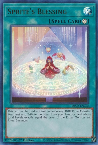 Sprite's Blessing (MP22-EN252) [2022 Tin of the Pharaoh's Gods]