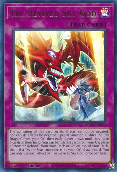 The Revived Sky God (MP22-EN273) [2022 Tin of the Pharaoh's Gods]