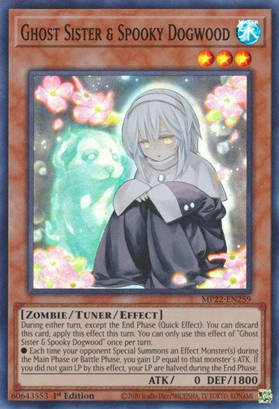 Ghost Sister & Spooky Dogwood (MP22-EN259) [2022 Tin of the Pharaoh's Gods]
