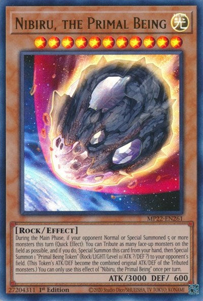 Nibiru, the Primal Being (MP22-EN261) [2022 Tin of the Pharaoh's Gods]
