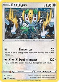 Regigigas - SWSH247 (Cosmos Holo) (SWSH247) [SWSH: Sword & Shield Promo Cards]