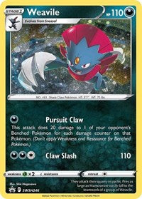 Weavile - SWSH246 (Cosmos Holo) (SWSH246) [SWSH: Sword & Shield Promo Cards]